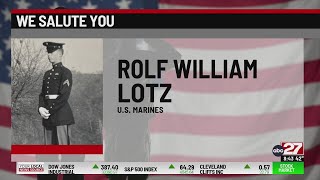 We Salute You: Rolf William Lotz