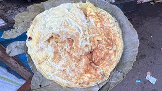 Biggest Omelette of Kolkata at Canning Street | Kolkata Street Food