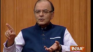 Arun Jaitley on Why Only 4-5 Fixed Industrialist Travel Abroad with PM Modi - India TV