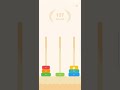 tower of hanoi with 7 disks in 127 moves tower_of_bramha