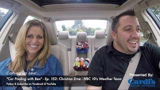 Christina Erne - NBC 10 Meteorologist // Ep. 152 "Car Pooling with Ben"