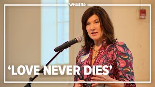 Widow of Old National Bank victim shares personal writings from grief journal at annual dinner