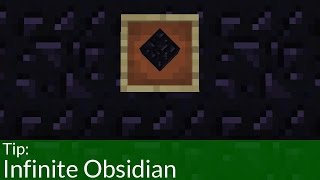 How to Get Unlimited Obsidian in Minecraft