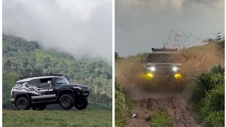 Fj cruiser ഇടുക്കിയിൽ ആദ്യമായി കൊണ്ടുവന്നപ്പോൾ...