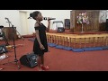 Britney Sadete - Oh Bvumai Ndifambe Nemi at the ZEAC UMC Has Got Talent 2019