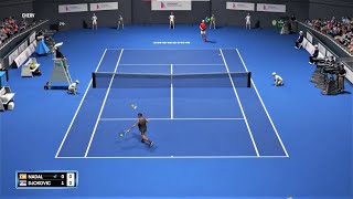 Rafa Nadal vs Novak Djokovic ATP Brisbane /AO.Tennis 2 |Online 23 [1080x60 fps] Gameplay PC