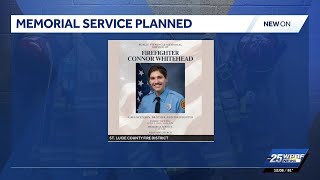 Funeral arrangements announced for St. Lucie County firefighter Connor Whitehead
