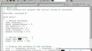 10- Declaring Constants