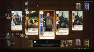 The Witcher 3 : Insane Gwent Game vs Sjusta with Nilfgaardian Empire deck [PC]