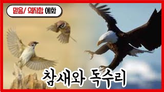 18번째 예화) 독수리와 참새 #믿음 #주를의지함