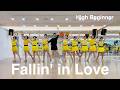 Fallin' in Love Line Dance (High Beginner)