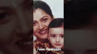 Veteran Actress Kushboo Sundar with her kids throwback click #kushboo #shorts