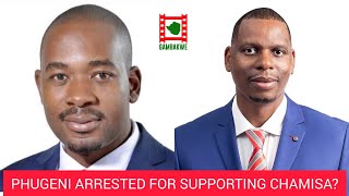 Was Phugeni arrested for supporting Chamisa? Guest - Senator Khaliphani Phugeni