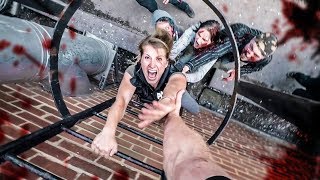 Zombie Escape! Parkour POV Chase 🧟