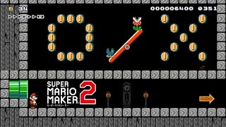 [マリオメーカー2] シーソーを傾けよう (Tilt seesaws - [Super Mario Maker2])