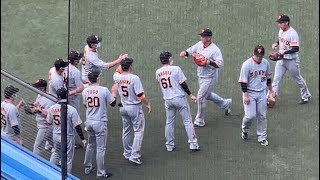 白熱の巨人戦、中田翔が超大ピンチをスーパーキャッチで救う瞬間！やっぱりこの男が必要。巨人対ヤクルト 6月26日(日)