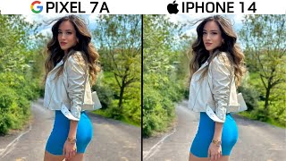 Google Pixel 7a vs iPhone 14 Camera Test