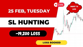 Live Intraday Options Trading | Nifty-BankNifty Options | SL Hunting | Trader In Action