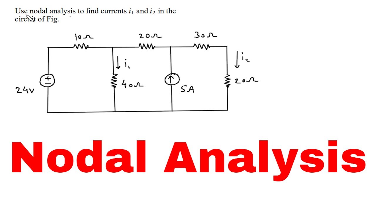 Determine The Voltage Across Each Element Of The Circuit Shown In Fig ...