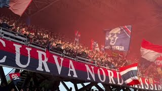 Grande tifo dei Ultras Samb. in casa contro Fermana , 15/12/2024