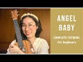 Troye Sivan - Angel Baby (UKULELE TUTORIAL) by Chairia Tandias