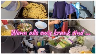 Wenn die Krankheitswelle zuschlägt ... #rezepte#krank#aufräumen#putzen