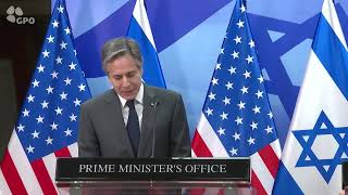 Joint statements by Prime Minister Naftali Bennett and US Secretary of State, Antony Blinken