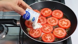 علاش تحضري الطماطم بالبيض وأنت عندك الياغورت! حضريها في 5 دقائق سهلة سريعة لن تصدق النتيجة