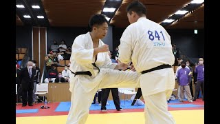 【新極真会】第26回全関東空手道選手権大会　男子無差別級　決勝　藤田春人　対　水野暁記　SHINKYOKUSHINKAI KARATE