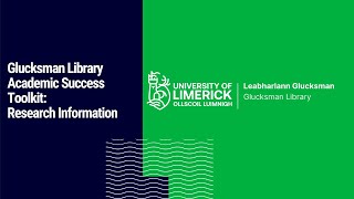 Research Information Toolkit