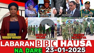 #BBC HAUSA LABARAN YAU NA DARE 23-01-2025 labaran niger na juyin mulki #bbchausa #labaran duniya