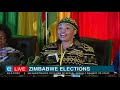 Zimbabwe Electoral Commission briefs the media on vote counting