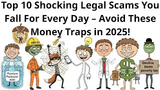 Top 10 Shocking Legal Scams You Fall For Every Day – Avoid These Money Traps in 2025!