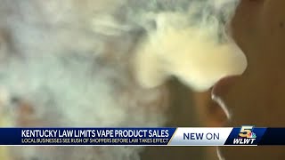 New restrictions on vaping products in Kentucky take effect at start of 2025