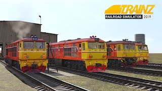 Review รถจักร Alsthom ที่ประกอบขึ้นมาใหม่ - Trainz Thailand PC