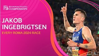 Men's 1500m JAKOB INGEBRIGTSEN Roma 2024