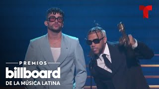 'Dákiti' gana 'Hot Latin Song', Canción del Año | Premios Billboard 2021 | Telemundo Entretenimiento