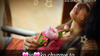 💗Apki yaad aye to dil Kya kare💗 song for WhatsApp status by Amore mio One touch