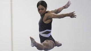 Gabby Douglas returns to gymnastics
