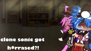 clone sonic got h*rrased?! // FNaS // randompost // my au!