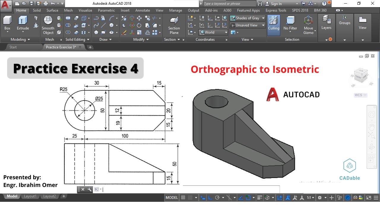 Isometric Drawing Exercises Isometric Drawing Exercises