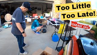 She Knew She MESSED UP BIG TIME At This Garage Sale!