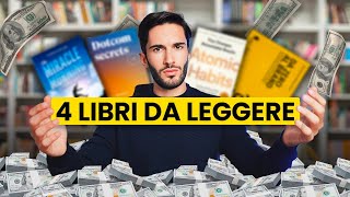 4 LIBRI da leggere  per GUADAGNARE 10K EURO al mese online