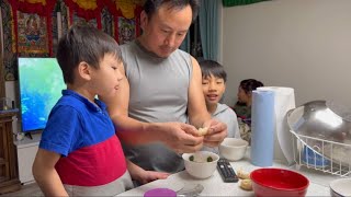 My Guthuk Night With Families 2023 #tibetanvlogger