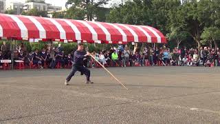 黃智昌教練 洪門棍