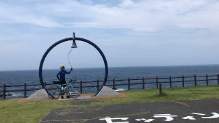 伊豆大島輪行/骑行、船载着我 我带着自行车