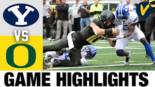#12 BYU vs #25 Oregon | 2022 College Football Highlights