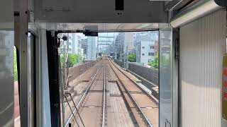 西鉄天神大牟田線西鉄福岡天神駅始発西鉄花畑駅行急行電車、西鉄天神大牟田線西鉄平尾駅通過