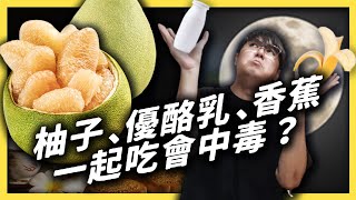 吃柚子配優酪乳、香蕉會中毒？在 LINE 瘋傳的訊息，到底是真是假！中秋節特別企劃《 好奇七七 》EP 015｜志祺七七