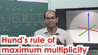 17.Chemistry | Quantum mechanical model of atom | Hund's rule of maximum multiplicity